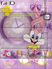 The babe a rabbit es el tema de pantalla