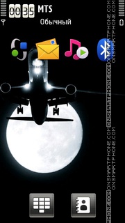 Airplane 02 theme screenshot