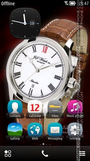 JS Watch co. Islandus 01 tema screenshot