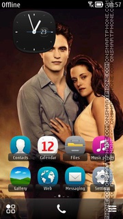 Twilight Love Forever es el tema de pantalla