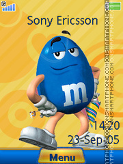 M and Ms theme screenshot