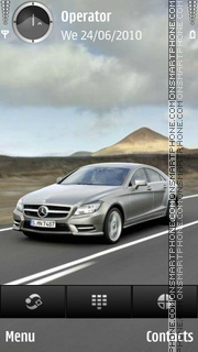 Mercedes tema screenshot