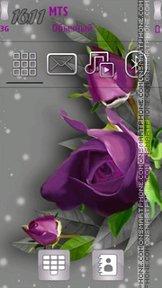 Скриншот темы Roses