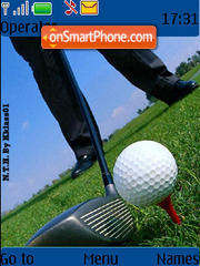 Golf 02 theme screenshot