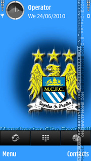 Скриншот темы Manchester City