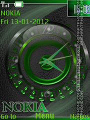 Clock (AR) theme screenshot