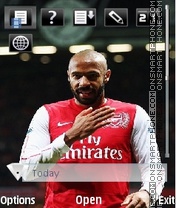 Скриншот темы Arsenal by vetal