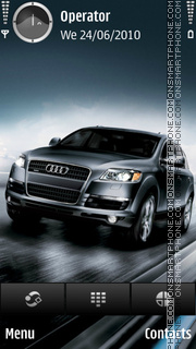 Audi q7 es el tema de pantalla