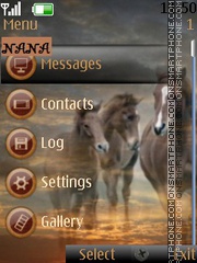 Brown Horse CLK theme screenshot