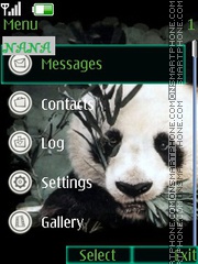 Panda CLK tema screenshot