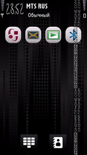 Dark city 03 theme screenshot