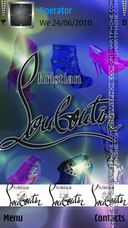 Christian Louboutin Shoes 01 theme screenshot