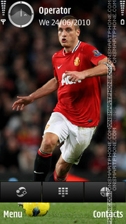 Nemanja Vidic theme screenshot