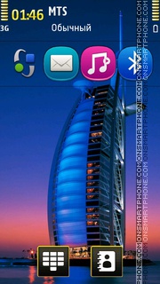 Dubai Hotels theme screenshot