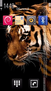 Tiger 50 tema screenshot
