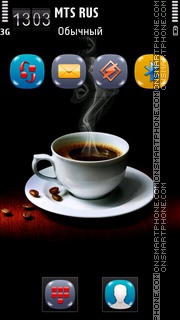 Turkish Coffee theme screenshot