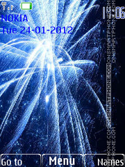 Fireworks tema screenshot