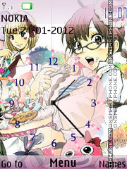 Yankee-kun to Megane-chan theme screenshot