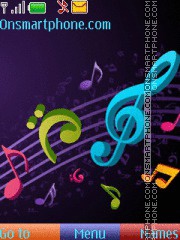 Musical Theme tema screenshot