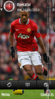 Luis Nani theme screenshot