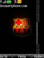 Скриншот темы FC Barcelona - Barca