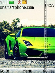 Скриншот темы Lamborghini Gallardo 08