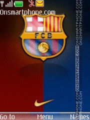Capture d'écran FC Barcelona 24 thème