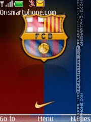 Скриншот темы FC Barcelona 24