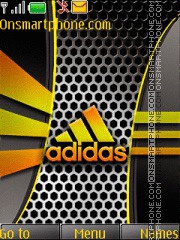 Скриншот темы Golden Adidas