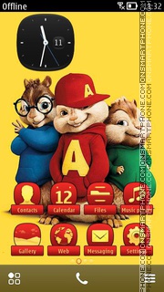 Alvin And The Chipmunks 02 es el tema de pantalla