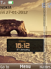 Dream Clock tema screenshot