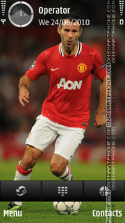 Ryan Giggs tema screenshot