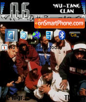 Wu Tang Clan tema screenshot