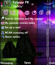 Sky Colors tema screenshot