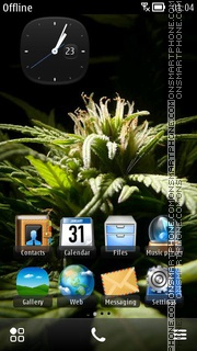 Weed 12 theme screenshot