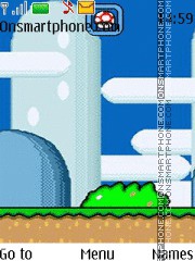 Super Mario World Theme es el tema de pantalla