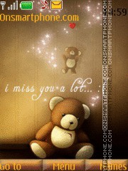 Скриншот темы I Miss You