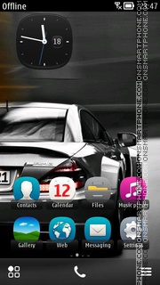 Mercedes Sl 65 Amg tema screenshot