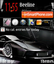 Lamborghini 04 tema screenshot