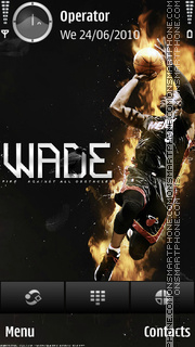 Dwyane Wade tema screenshot