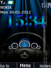 Speedometer 05 tema screenshot