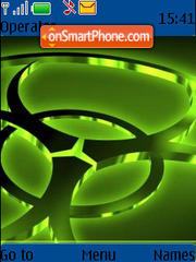 Bio Neon tema screenshot