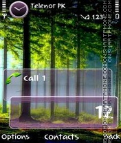 Green View theme screenshot