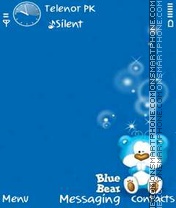 Скриншот темы Blue bear