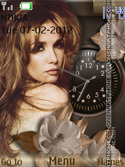 Natalia Oreiro theme screenshot