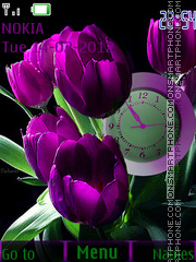 Tulips tema screenshot