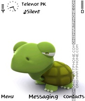 Green Turtle es el tema de pantalla