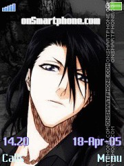 Bleach Kuchiki Byakuya theme screenshot