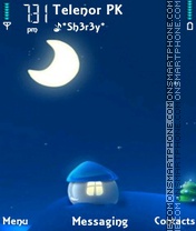 Blue Home tema screenshot