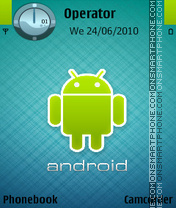 Android by amjad es el tema de pantalla